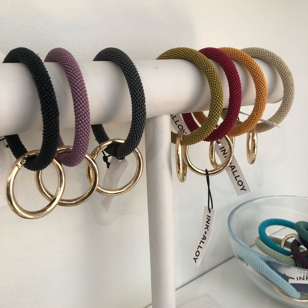 Ink & Alloy - Beaded Wrist/Key Charm